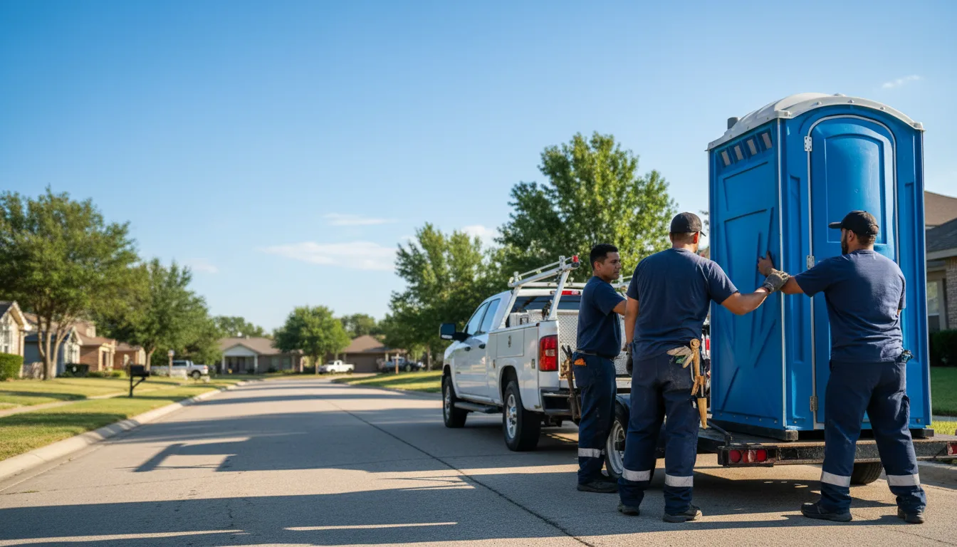 Portable Toilet Rental in Richardson, TX near me